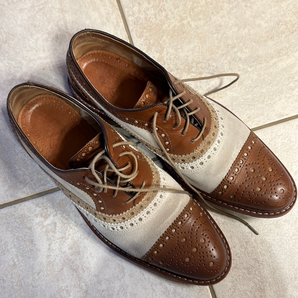 Johnson & Murphy Saddle Shoes.